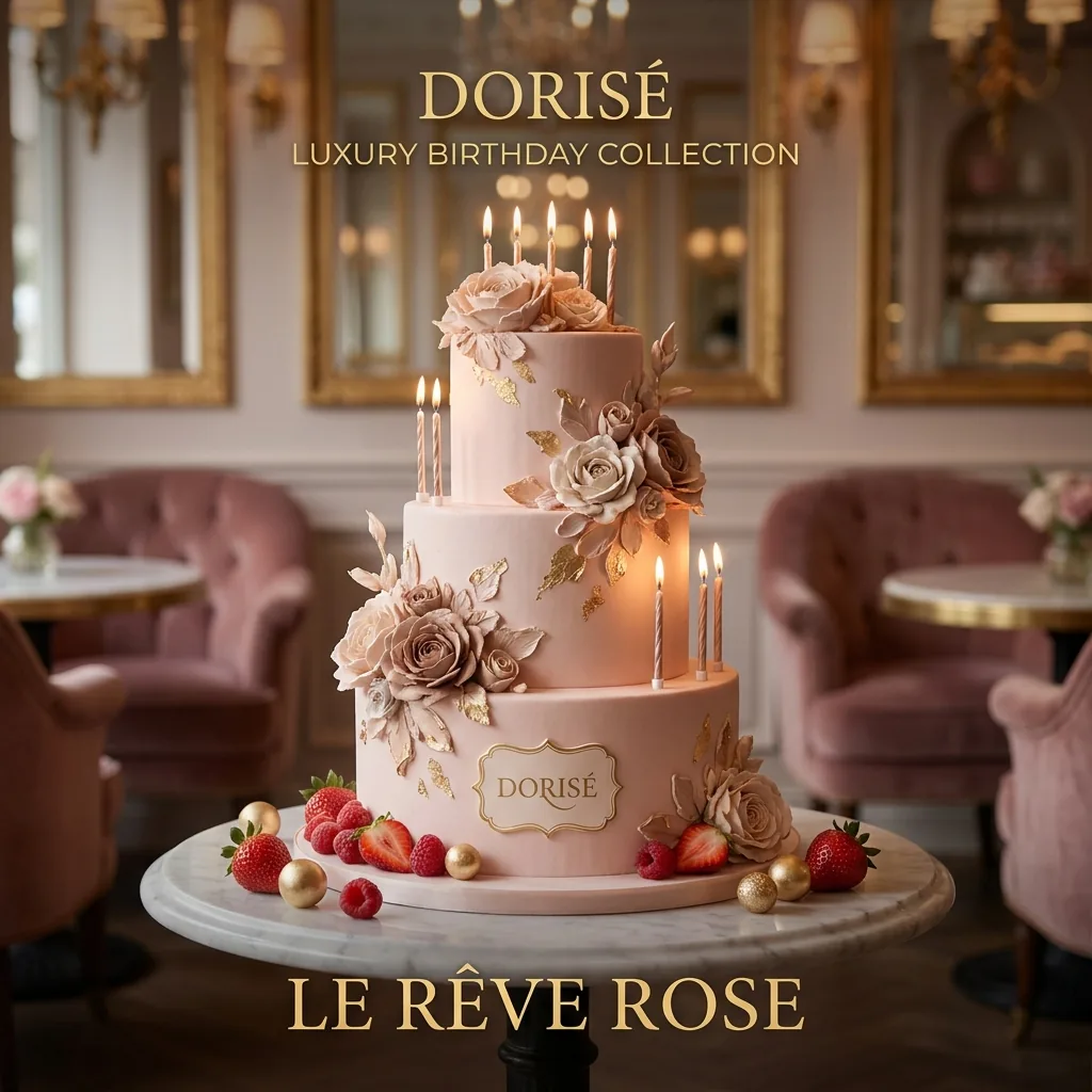 Bánh sinh nhật hai tầng Le Rêve Rose