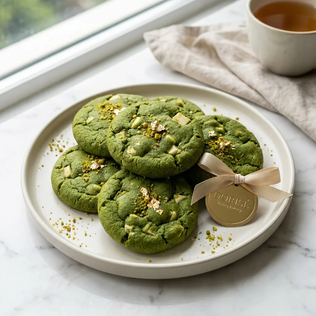 Cookies matcha socola trắng